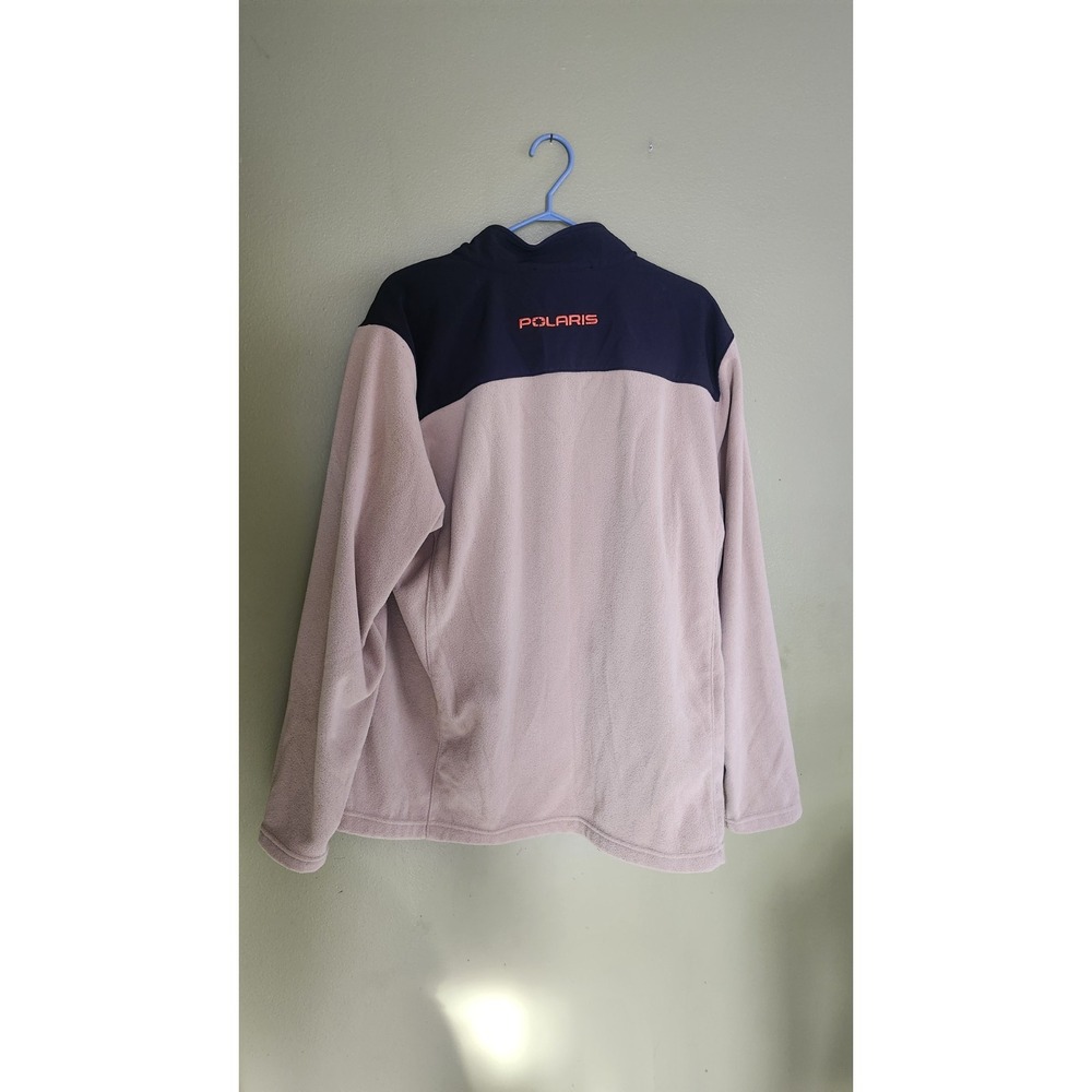 POLARIS MEN'S NORTHSTAR MID LAYER POLARIS SNOWMOBILE FLEECE JACKET MID LAYER EUC - Picture 6 of 6